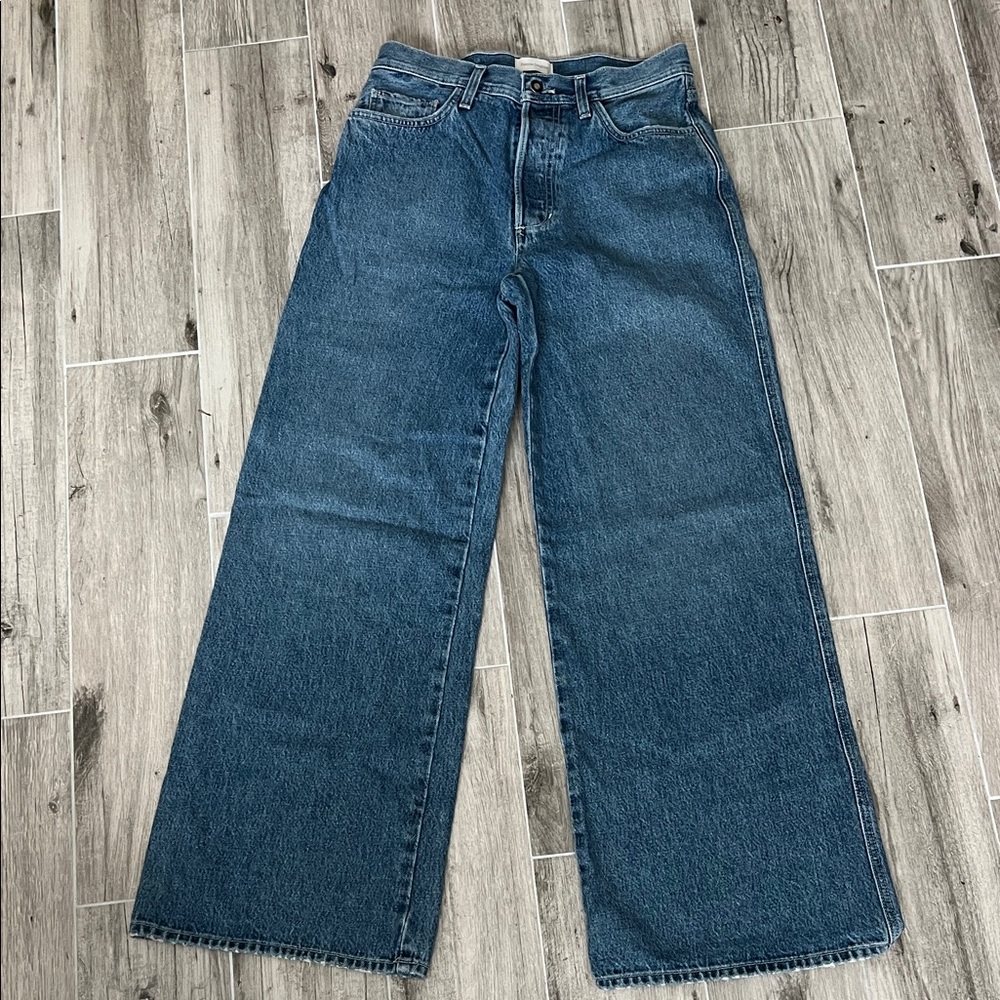Denim Blue Women's Wide-Leg Jeans Favorite Daughter - Picture 4 of 10